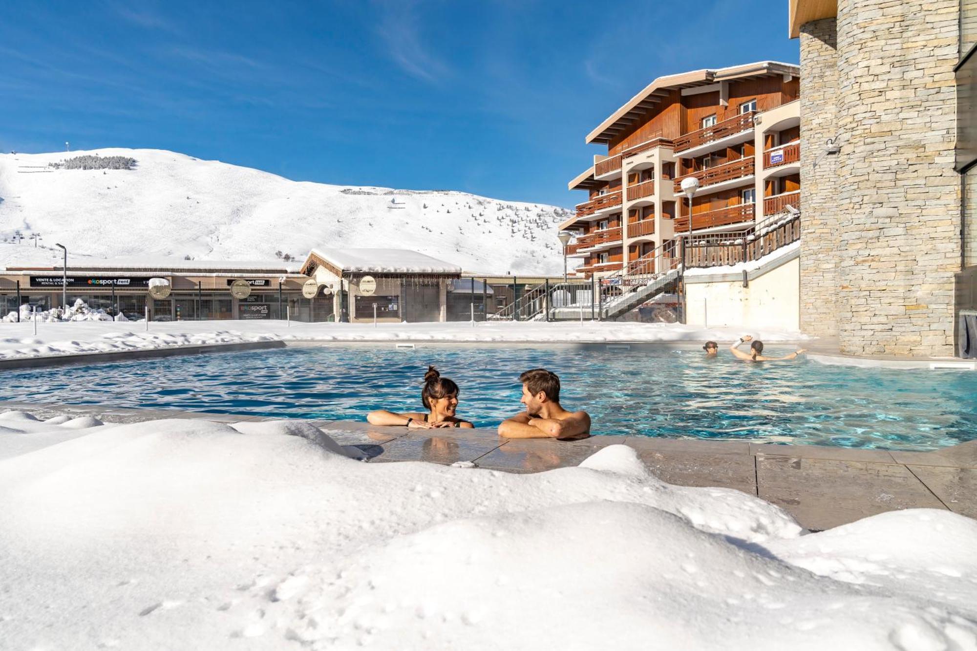 Belambra Clubs Les 2 Alpes Les Cretes Hotel Les Deux Alpes Exterior foto